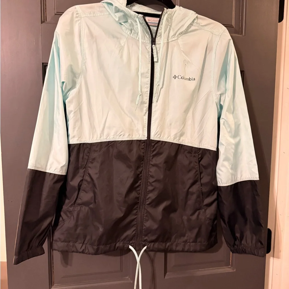 Columbia Light Blue Jacket - Picture 1 of 2